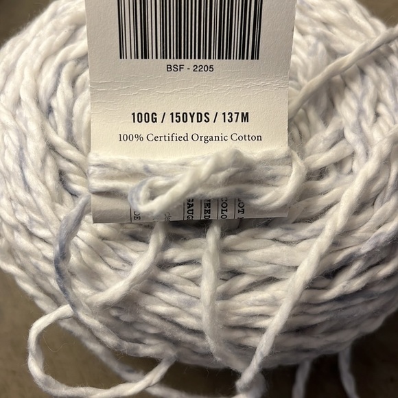 Organic Cotton Handmade Crochet Baby Bonnet - Picture 6 of 6